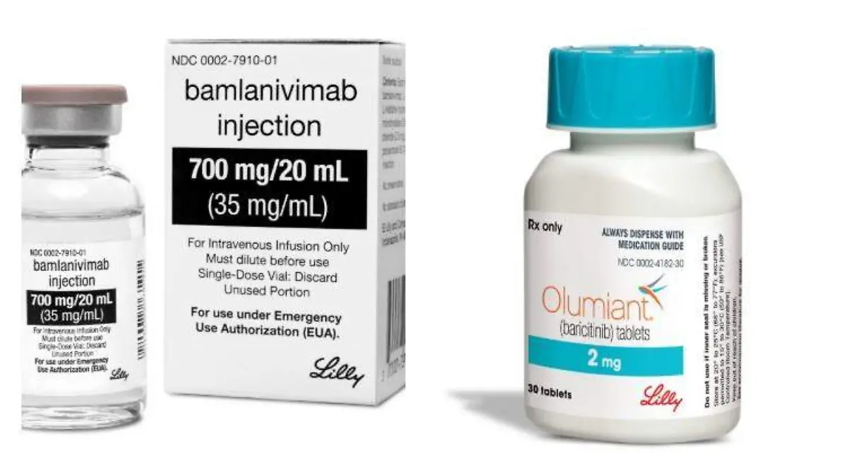 Bamlanivimab y Baricitinib cofepris